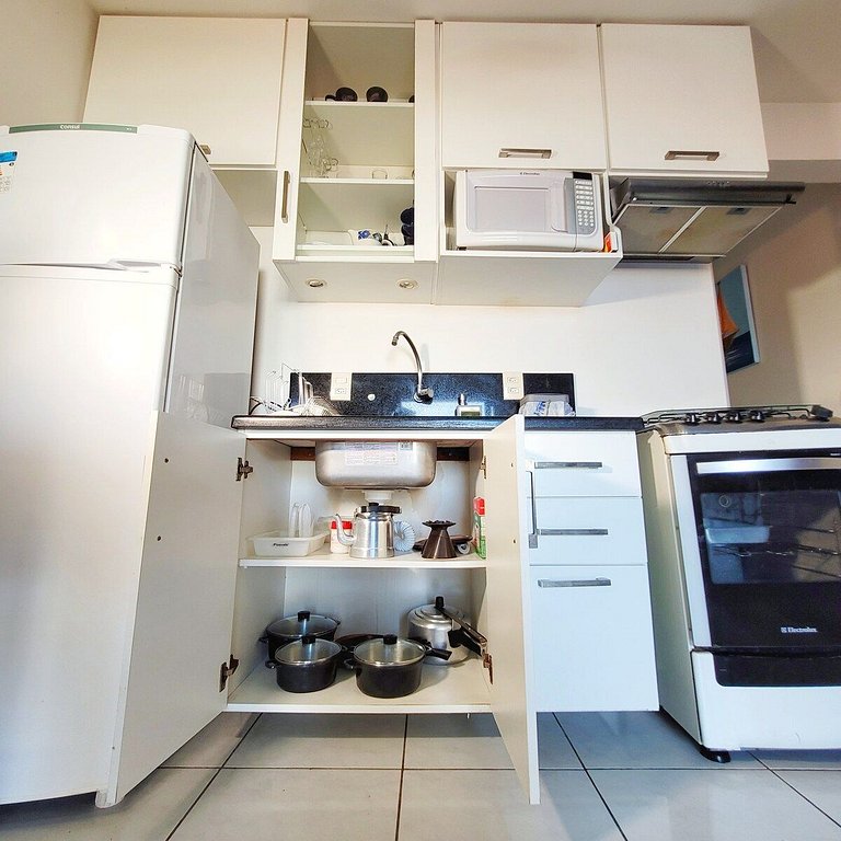 Até 4p, 1quarto, 2min Praia -Passarela Ribeiro,1vg