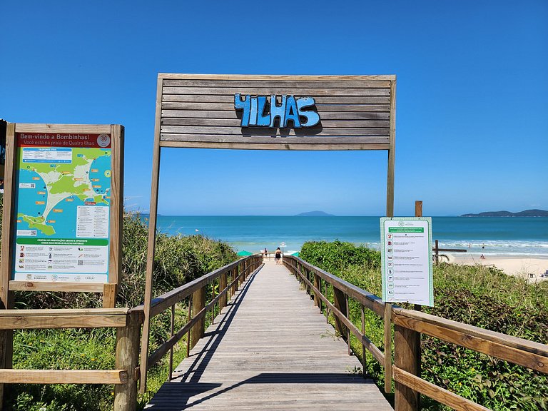 Triplex na Praia de 4 Ilhas