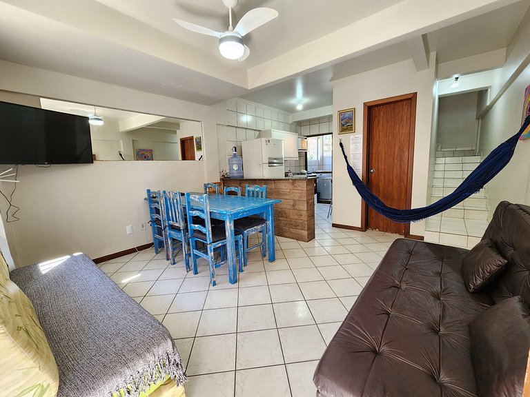 Linda Casa 2 suítes, 30 m praia, até 6 pessoas