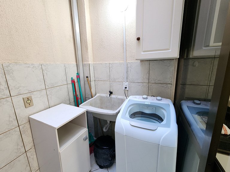 30 m praia Bombinhas, 2quartos, 2 WC, 1 vaga