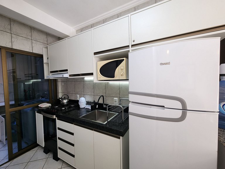 30 m praia Bombinhas, 2quartos, 2 WC, 1 vaga