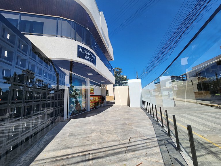 30 m praia Bombinhas, 2quartos, 2 WC, 1 vaga