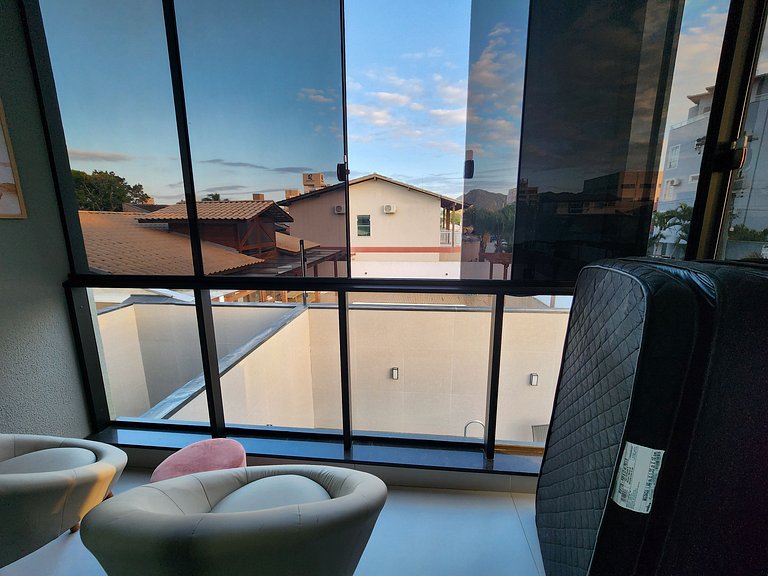 Triplex piscina e jacuzzi, 100m Praia, 3 vagas