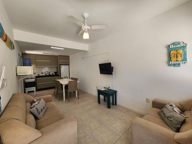 Triplex Vista Praia 4 Ilhas, 6p, Hidromassagem