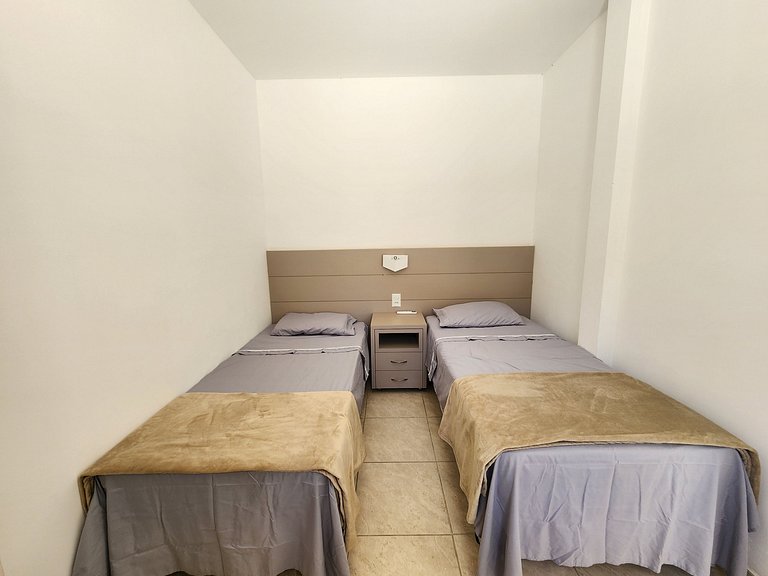 Triplex Vista Praia 4 Ilhas, 6p, Hidromassagem