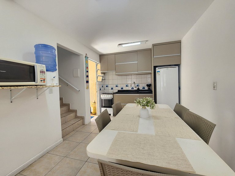 Triplex Vista Praia 4 Ilhas, 6p, Hidromassagem