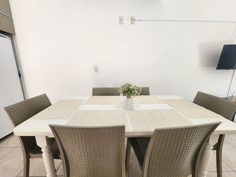 Triplex Vista Praia 4 Ilhas, 6p, Hidromassagem